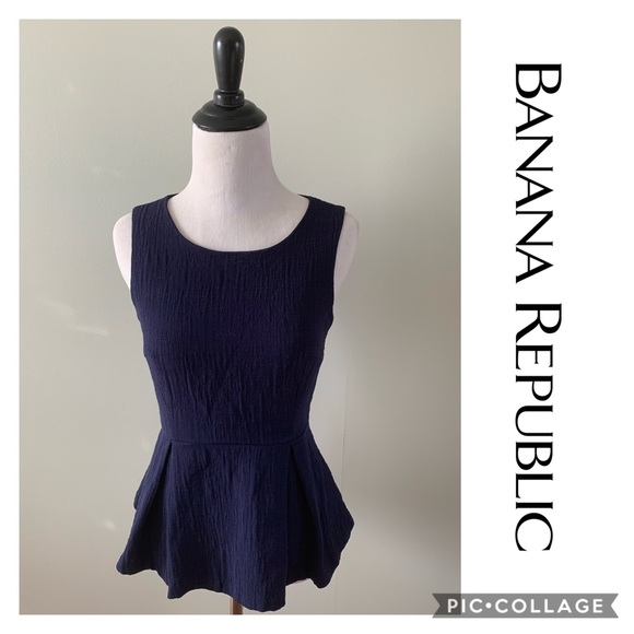 Banana Republic Tops - (3 for $30) Banana Republic peplum Too Blouse Tank